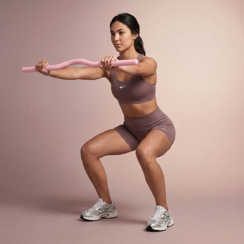 Лост с извивка XTREXO SCULPT 90 cm розов