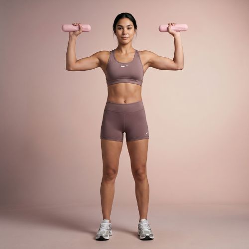 Комплект дъмбели XTREXO SCULPT 2 x 2 кг розов