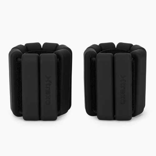 Тежести за глезени и китки XTREXO SCULPT 2 x 1 кг черен