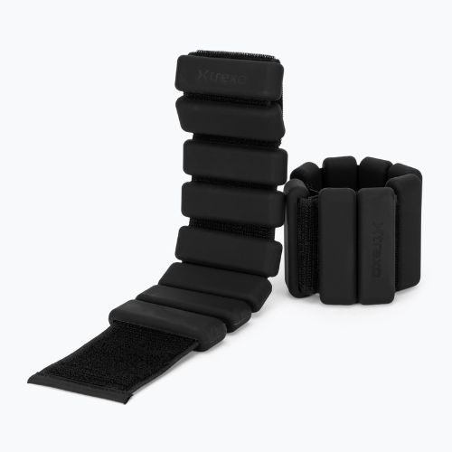 Тежести за глезени и китки XTREXO SCULPT 2 x 0,5 кг черен