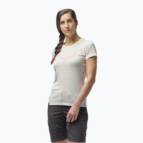 Дамска тениска Salewa Solid Dry white