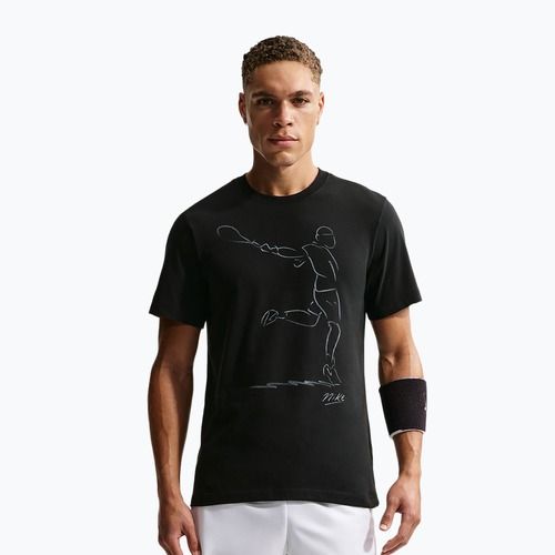 Мъжка тениска/фланелка за тенис Nike Court Dri-Fit black