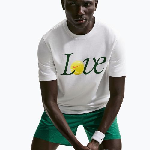 Мъжка тениска/фланелка за тенис Nike Court Love white