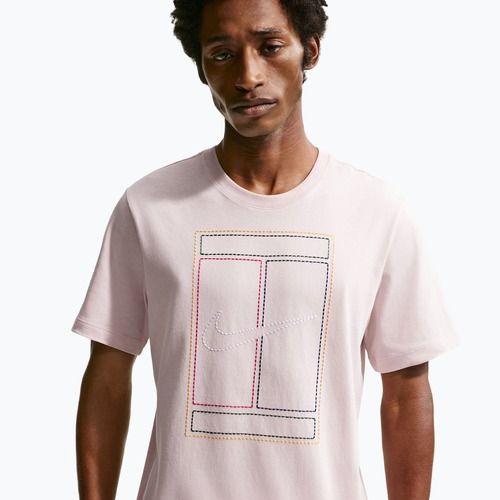 Мъжка тениска Nike Court Heritage silt red