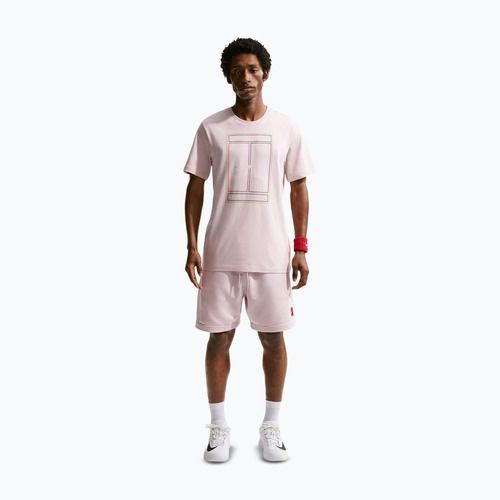 Мъжка тениска Nike Court Heritage silt red