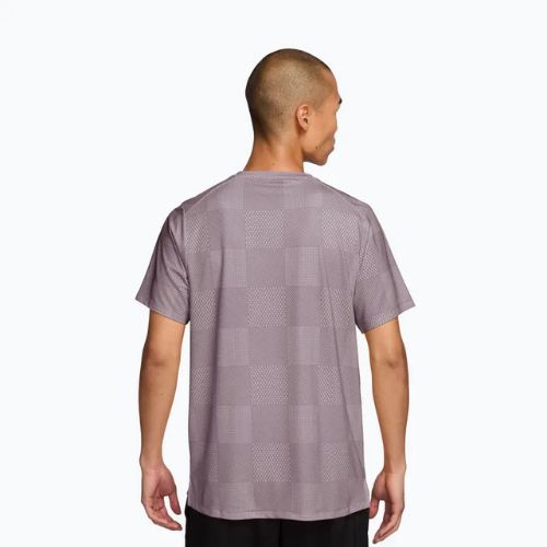 Мъжка тениска/фланелка за тенис Nike Court Dri-Fit Advantage Print light violet ore/black