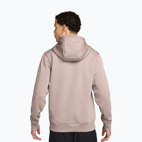 Мъжки суитшърт за тенис Nike Court Dri-Fit Heritage French Terry Hoodie silt red
