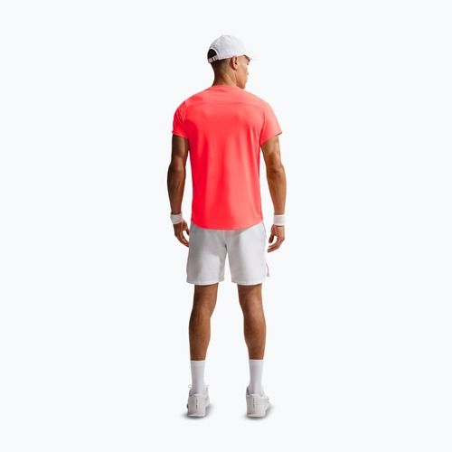Мъжка тениска/фланелка за тенис Nike Court Dri-Fit Victory hot lava/black