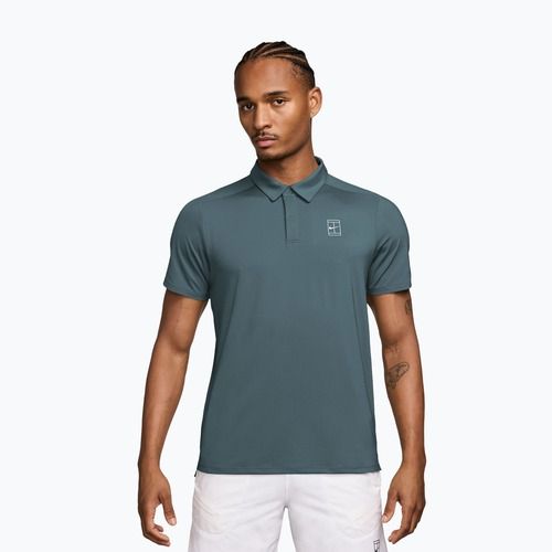 Мъжка тениска/фланелка за тенис Nike Court Dri-Fit Advantage mineral slate/white