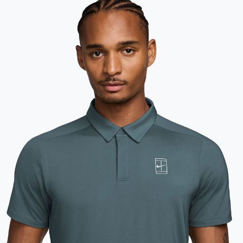 Мъжка тениска/фланелка за тенис Nike Court Dri-Fit Advantage mineral slate/white