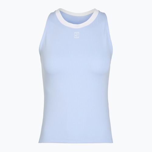Дамска тениска/фланелка за тенис Nike Court Dri-Fit Advantage Tank hydrogen blue/white/white