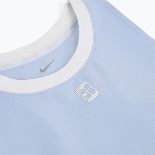 Дамска тениска/фланелка за тенис Nike Court Dri-Fit Advantage Tank hydrogen blue/white/white