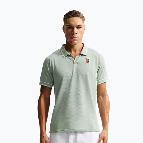 Мъжка тениска/фланелка за тенис Nike Court Heritage Polo steam