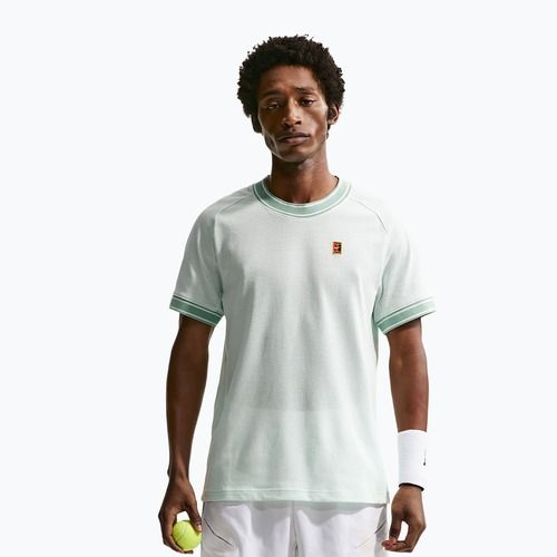 Мъжка тениска/фланелка за тенис Nike Court Heritage barely green