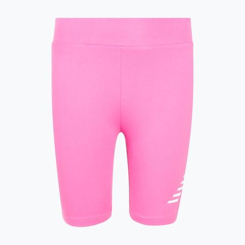 Детски къси панталони/шорти New Balance Stacked Logo Cycle pink satin