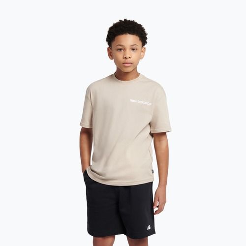 Детска тениска New Balance 574 Shoe Graphic Tee timberwolf