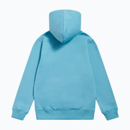 Детски суитшърт New Balance BB Stacked Logo Hoodie taffy blue