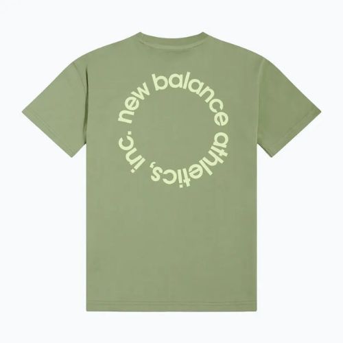 Детска тениска New Balance Circular Logo Graphic Tee oregano