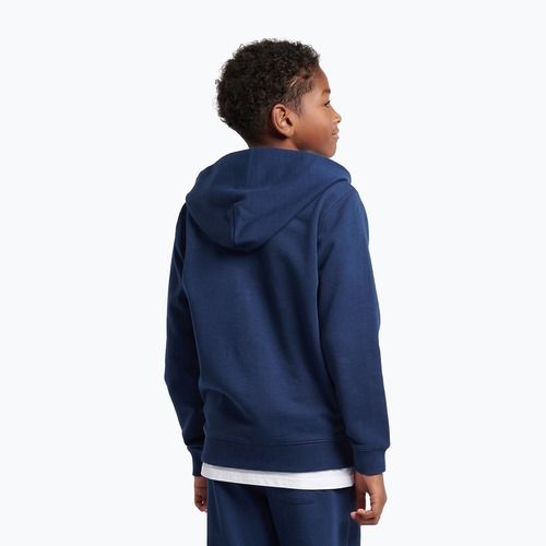 Детски суитшърт New Balance French Terry Small Logo Full Zip Hoodie nb navy