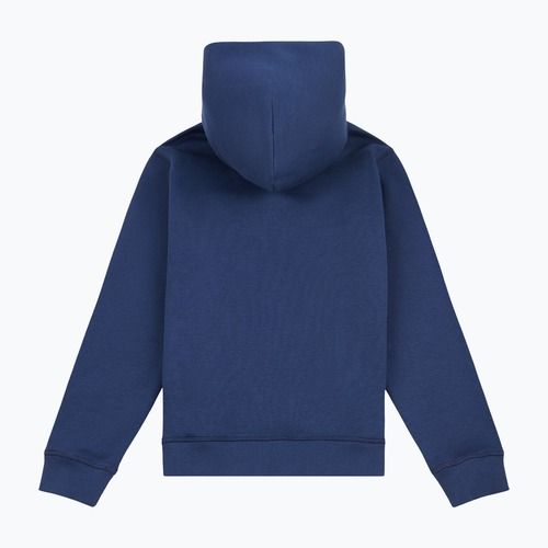 Детски суитшърт New Balance Brush Back Small Logo Full Zip Hoodie nb navy