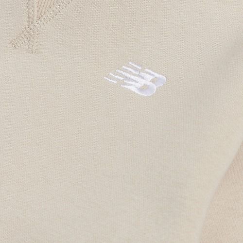 Детски суитшърт New Balance Brush Back Small Logo Hoodie timberwolf