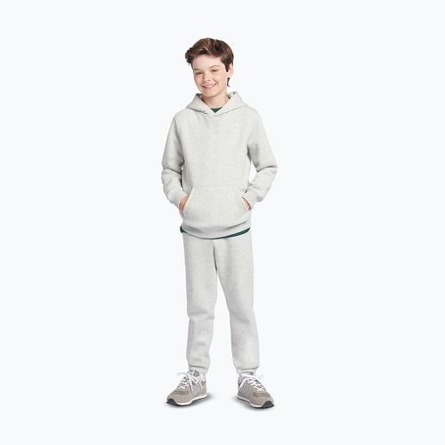 Детски суитшърт New Balance Brush Back Small Logo Hoodie ash heather