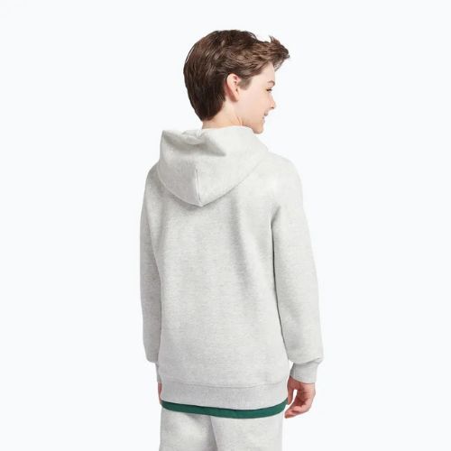 Детски суитшърт New Balance Brush Back Small Logo Hoodie ash heather