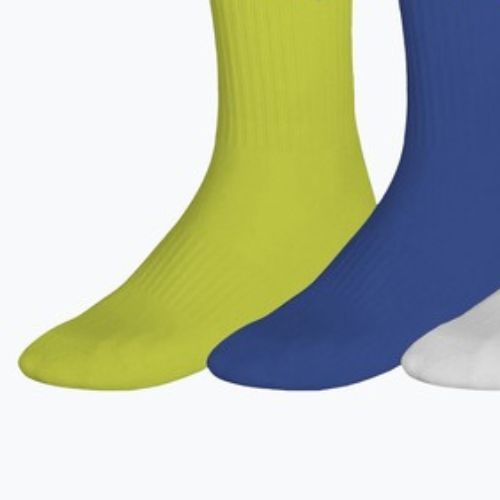 Чорапи Mizuno Training With Line 3 pairs lightning yellow/dazzling blue