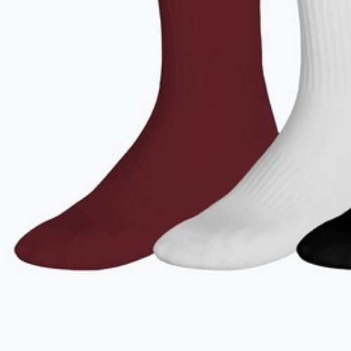Чорапи Mizuno Training With Line 3 pairs sun dried tomato/white/black