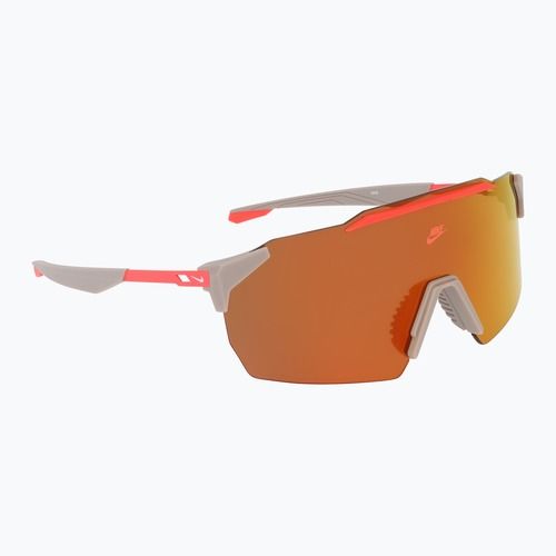 Слънчеви очила Nike Limitless Shield college grey/orange mirror