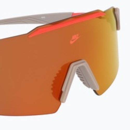 Слънчеви очила Nike Limitless Shield college grey/orange mirror