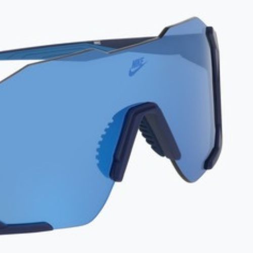 Слънчеви очила Nike Charged Shield matte blue void/blue mirror