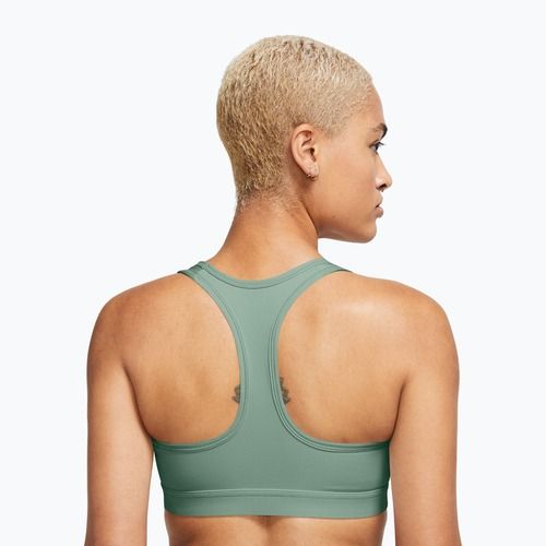 Спортен сутиен Nike Swoosh Medium Support steam/white