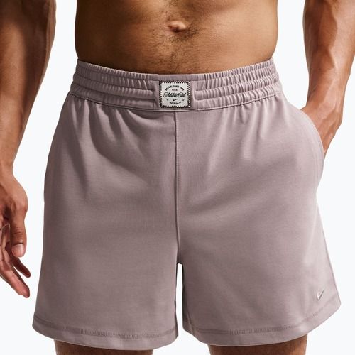 Мъжки къси панталони/шорти Nike Athletic Club Dri-Fit 5" light violet ore/pale ivory/light violet ore