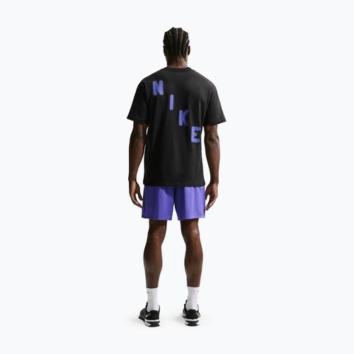 Мъжка тениска Nike N.A.C. black/persian violet