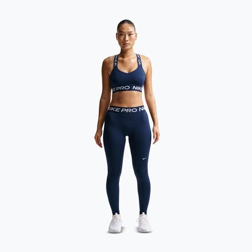 Дамски клин Nike Pro Mid-Rise Full midnight navy/white