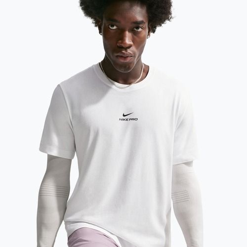 Мъжка тренировъчна тениска Nike Pro Dri-Fit white/black