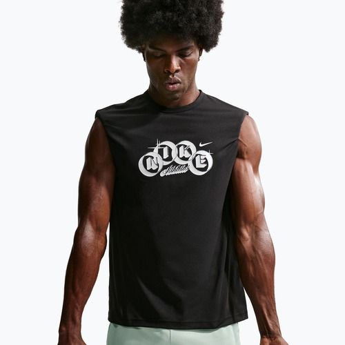 Мъжка тренировъчна тениска Nike Hyverse Dri-Fit Training black/white