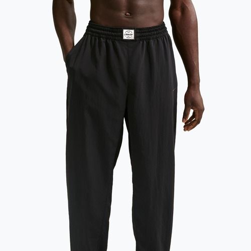 Мъжки панталони за бягане Nike N.A.C. Dri-Fit Woven black/pale ivory/black