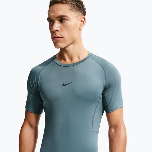 Мъжка тренировъчна тениска Nike Pro Dri-Fit Tight Fitness mineral slate/black