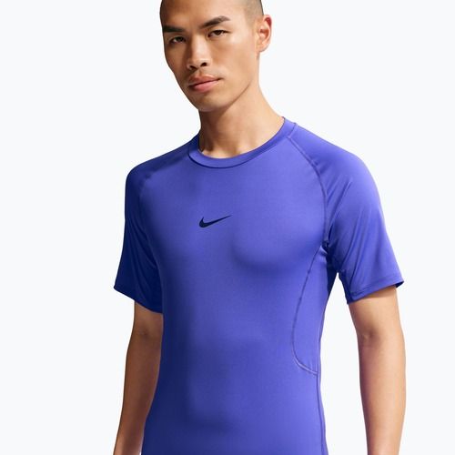 Мъжка тренировъчна тениска Nike Pro Dri-Fit Tight Fitness persian violet/black