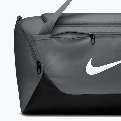 Чанта за тренировка/фитнес Nike Brasilia Duffel Small 40 l smoke grey/black/white