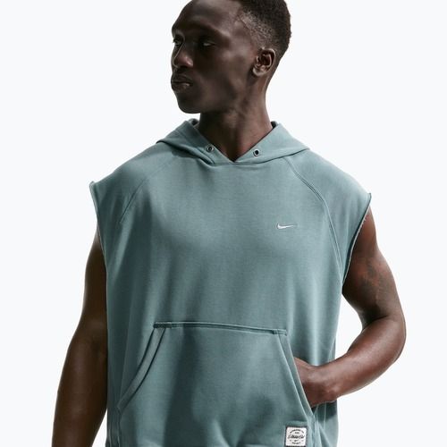 Мъжки суитшърт за тренировка Nike Athletic Club Dri-Fit Sleeveless Hoodie mineral slate/mineral slate