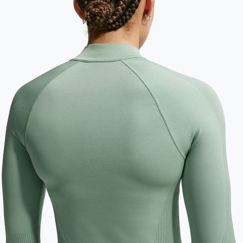 Дамски суитшърт за тренировка Nike Pro Seamless Full Zip Top steam