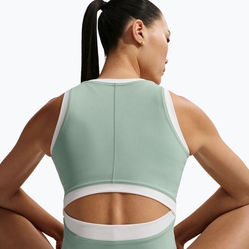 Дамска тренировъчна тениска Nike One Dri-Fit steam/white/white