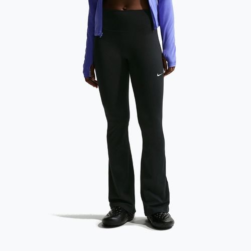 Дамски клин Nike One High Waisted Flared black/white