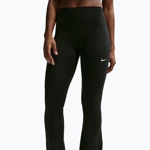 Дамски клин Nike One High Waisted Flared black/white