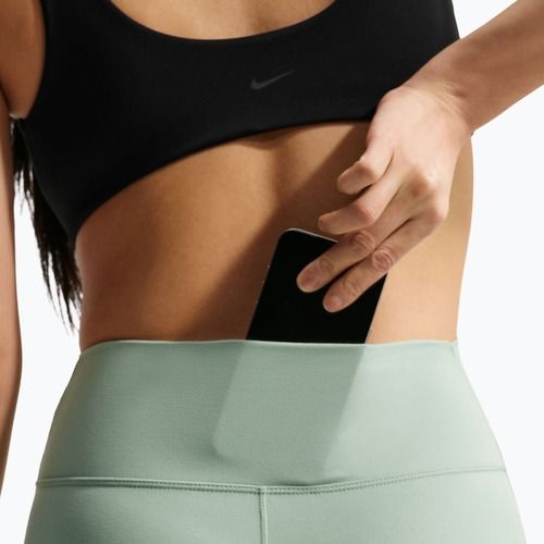 Дамски клин Nike One High Waisted Flared steam/white