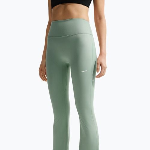 Дамски клин Nike One High Waisted Flared steam/white