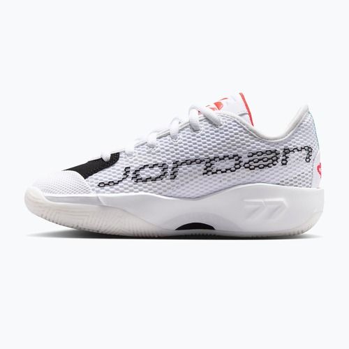 Детски обувки за баскетбол Nike Jordan Luka 77 GS Jr white/black/sail/bright crimson